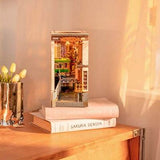 Rolife Book Nook & Wonderland Sakura Densya 340 Pce