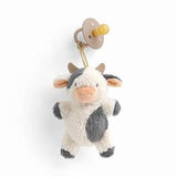 Bitzy Pal Plush Cow w/ Pacifier