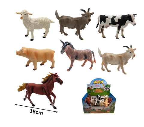 Farm Animals Asst. 15 cm