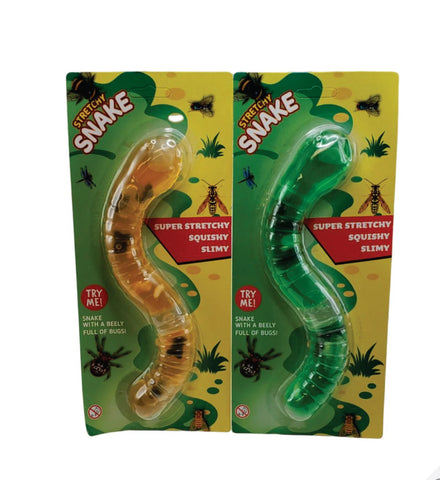 Stretchy Snake w/ Bugs Inside