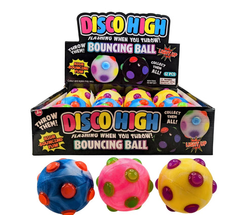 Light Up Bouncy Ball 10 cm