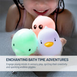 LumiSplash Glowing Bath Toys 3 Pce