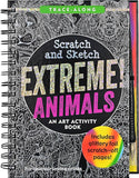 Scratch And Sketch Extreme Animals Activity Book