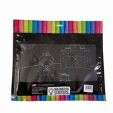 Mini Princess Butterfly Chalkboard Coloring Cards w/ 4 Crayons