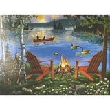 Painting By Numbers Lakeside Retreat