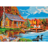 Painting By Numbers Loon Lake