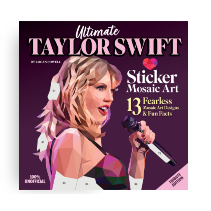 Ultimate Taylor Swift Sticker Mosaic Art Book