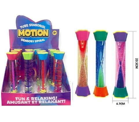 Motion Sensory Spiral Tube 2 Way Sand