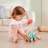 Hape Roll & Rattle Kitten 2 Pce
