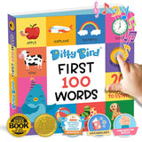 Ditty Bird First 100 Words Book