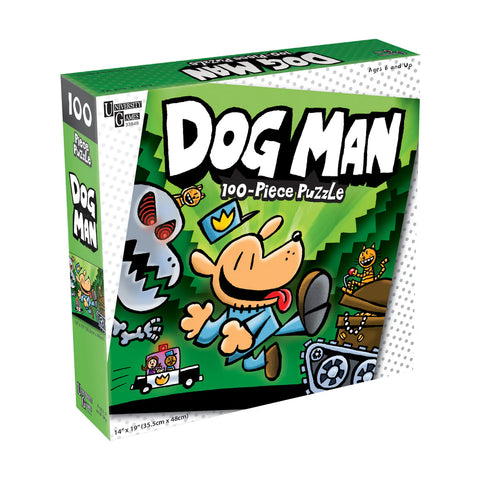 Dog Man Unleashed Puzzle 100 Pce