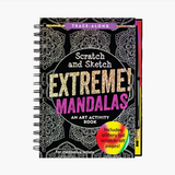 Scratch And Sketch Extreme Mandalas Activity Book