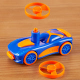 Spinz Pull Back Race Car w/ Flying Disc