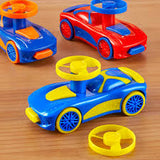 Spinz Pull Back Race Car w/ Flying Disc