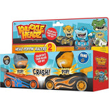 Knuckle Headz Racers 2 Pk Rex & Finn