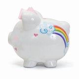 Large Unicorns & Rainbows Pig Bank