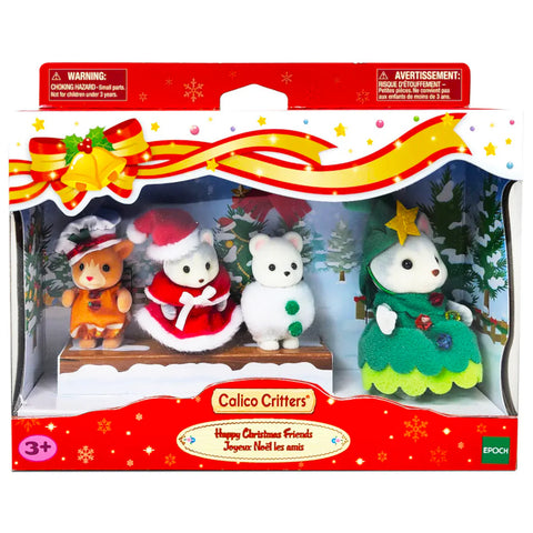 Calico Critters Happy Christmas Friends