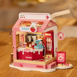 Rolife DIY Miniature House Strawberry Milk Box 126 Pce