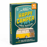 Happy Camper Logic Puzzles 40 Reusable Challenges