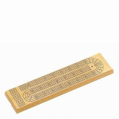 Cribbage Natural 3 Track Board