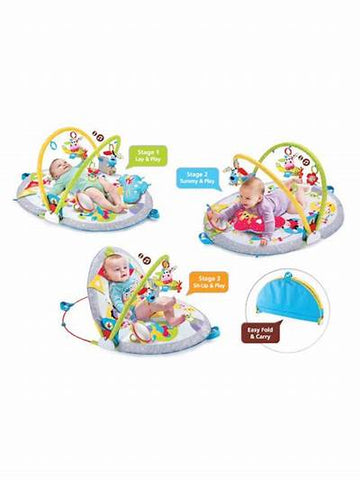 Yookidoo Urban Gymotion Lay To Sit Up Play