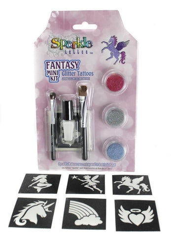 Sparkle Fantasy Glitter Tattoo Mini Kit