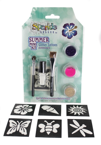 Sparkle Summer Glitter Tattoo Mini Kit