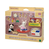 Calico Critters Baby's Toy Box Snow Rabbit & Panda Babies