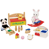 Calico Critters Baby's Toy Box Snow Rabbit & Panda Babies