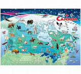Map of Canada 35 Pce Tray Puzzle