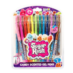 Sugar Rush Scented Gel Pens 24 Pk