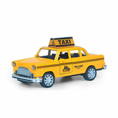 Die Cast Yellow Taxi Cab