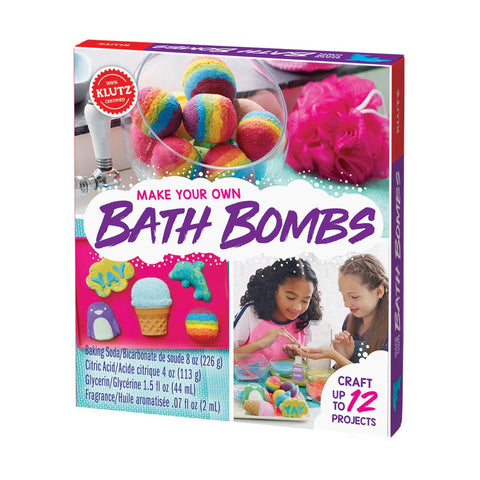 Klutz Make Your Own Bath Bombs Activity Kit