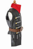 Great Pretenders Skully Pirate Vest & Belt 3-4