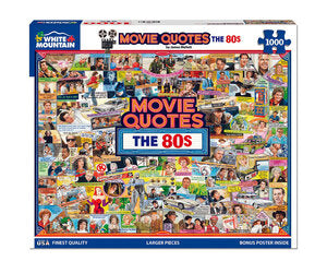 Movie Quotes The 80's Puzzle 1000 Pce