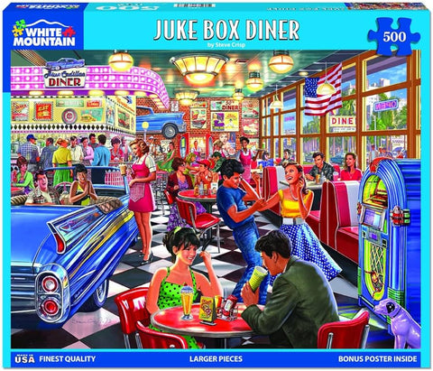 Juke Box Diner Puzzle 500 Pce