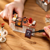 Rolife DIY Miniature House Slow Life Cafe