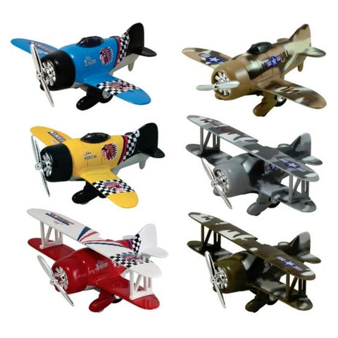 Die Cast Classic Wing Airplane 4.5"