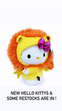 Hello Kitty Medium "Leo" Plush w/ Star & Lion Outfit