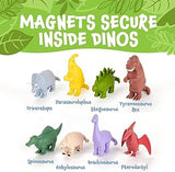 Mini Magnetic Mix Or Match Dinosaurs Deluxe