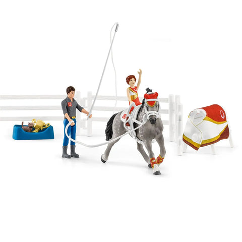 Schleich Horse Club Mias Vaulting Set 18 Pce