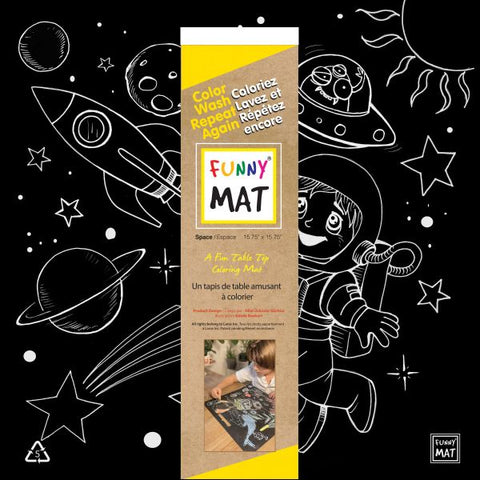 Funny Mat Space Black