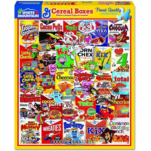 Cereal Boxes Puzzle 1000 Pce