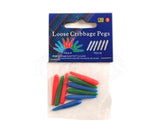 Cribbage Pegs 9 Pce Plastic