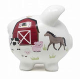 Large Barnyard Pig Bank