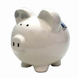 Large Box Car Train Pig Bank