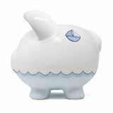 Large Triple Sailboat Pig Bank