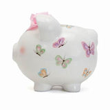 Large Petite Papillon Pig Bank