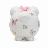 Large Petite Papillon Pig Bank