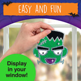 Halloween Easy Sparkle Window Art